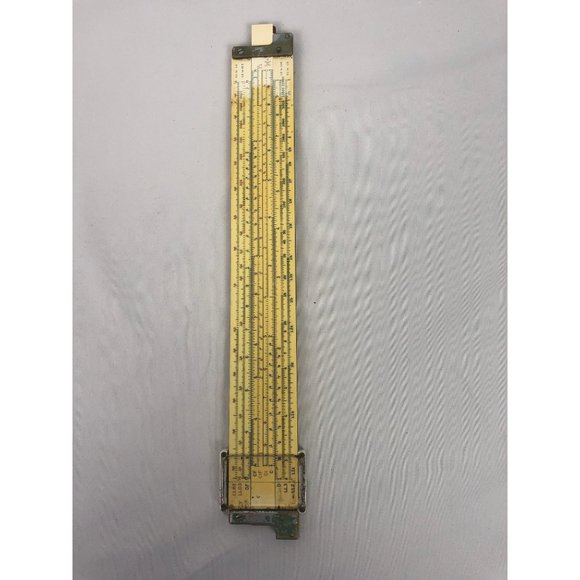 Vintage 1947 Keuffel & Esser K&E Log Log Duplex Decitrig Slide Rule - Picture 2 of 6